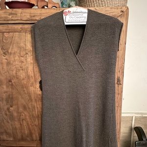 Eileen Fisher Italian wool cap sleeve tunic. Petite Small
